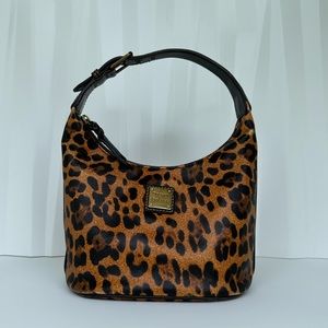 Dooney and Bourke, Leopard Print, Bucket Bag